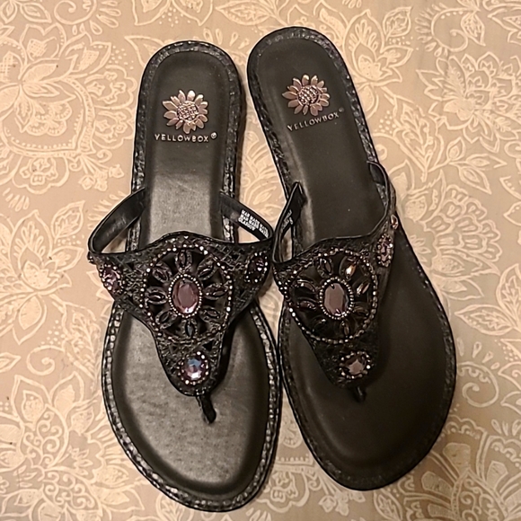 Yellow Box Shoes Yellow Box Sandals Size 8 Poshmark